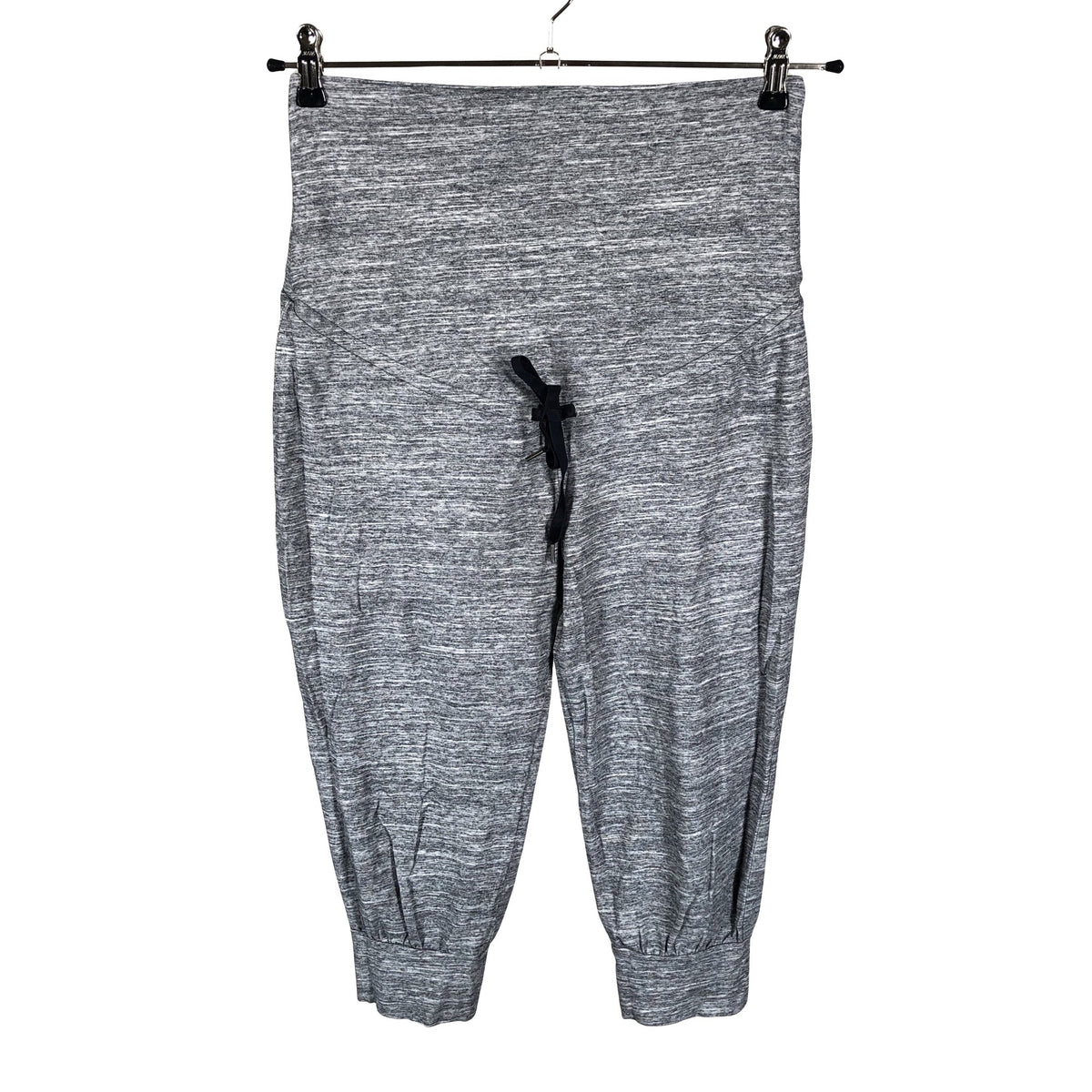 Unisex H&M Mama - Trikotaažist poolpikad püksid, suurus 38 - Hall (1)