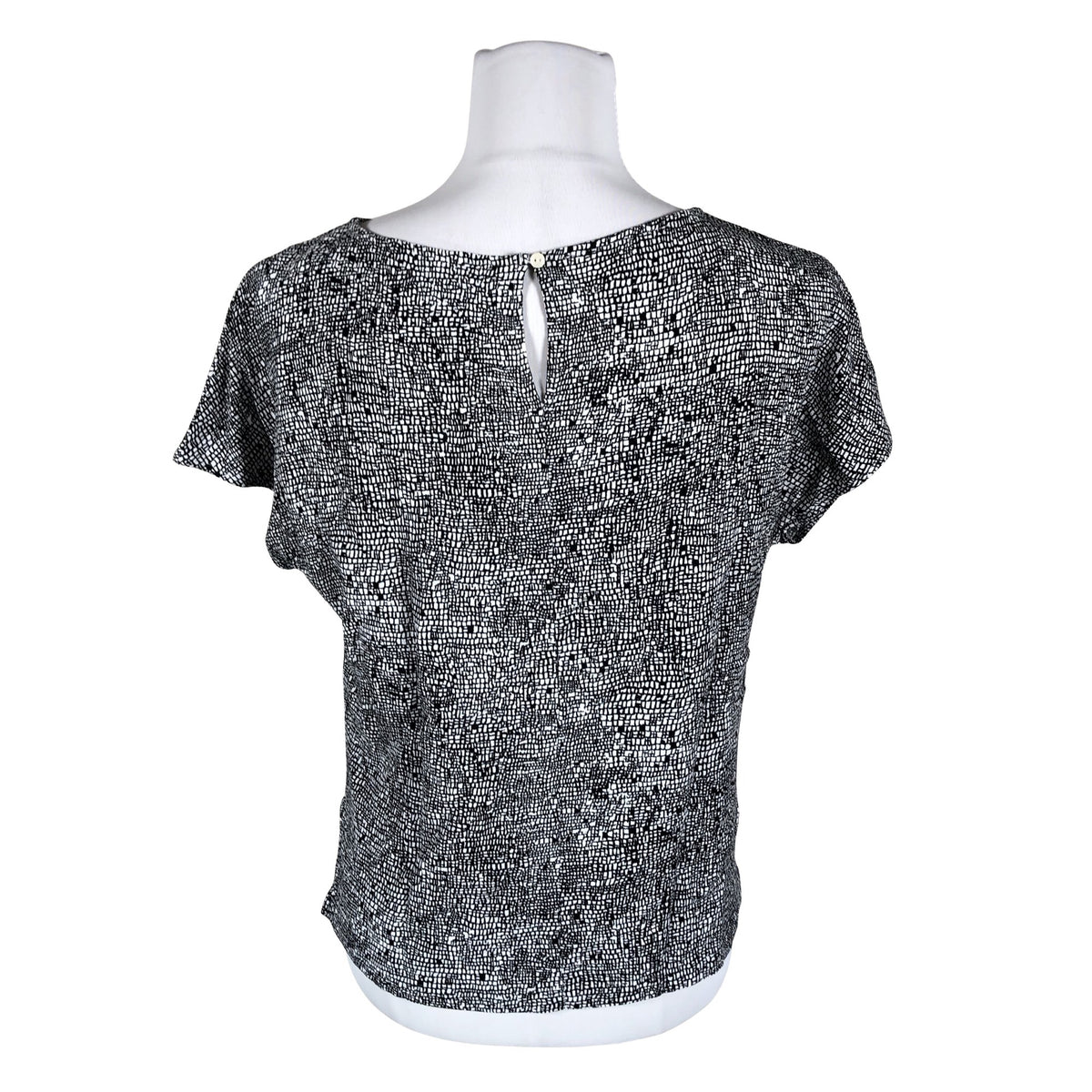Unisex Marimekko - Lühikeste käistega pluus, suurus 36 - Must (2)