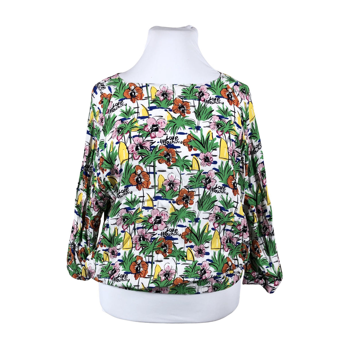 Unisex Love Moschino - Pluus, suurus 44 - Valge (1)