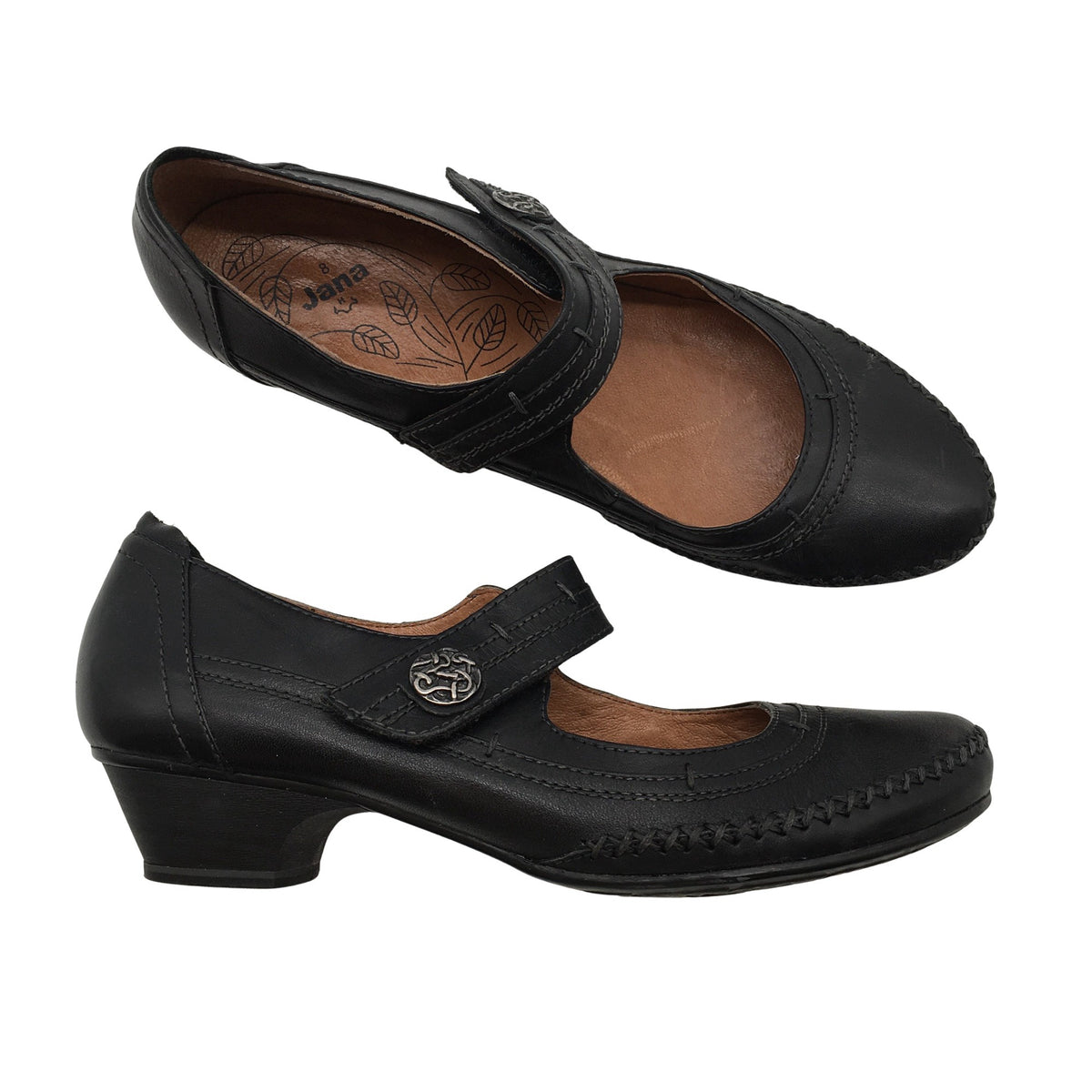 Unisex Jana - Kontsakingad, suurus 42 - Must (1)