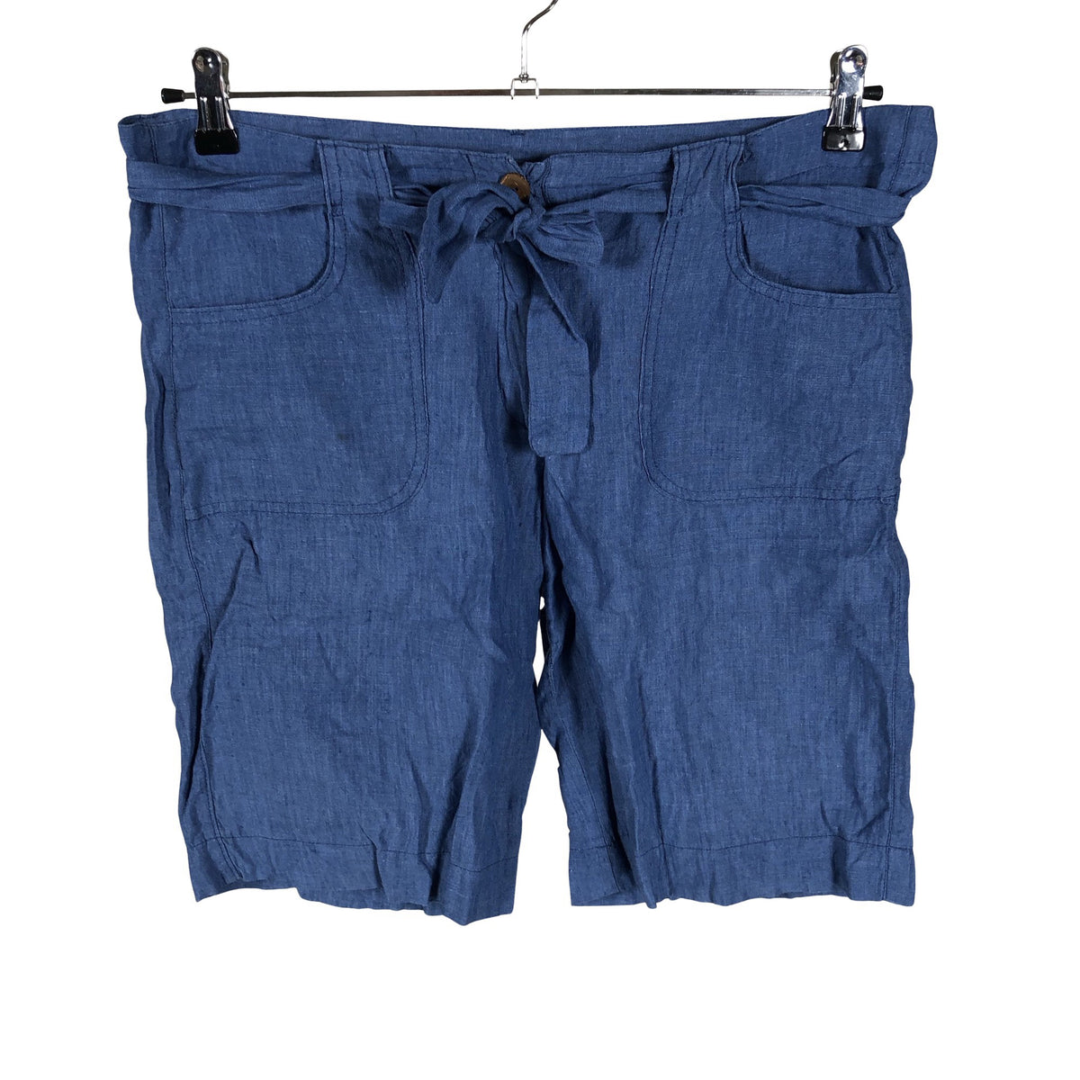 Unisex 120% Lino - Lühikesed püksid, suurus 38 - Sinine (1)