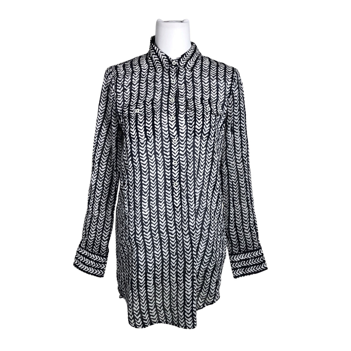 Unisex J. Crew - Mitteveniv tuunika, suurus 36 - Sinine (1)