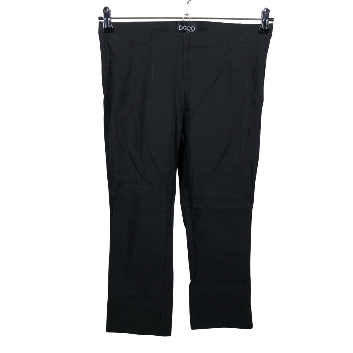 Unisex Boco a Boco - Mittevenivad poolpikad püksid, suurus 40 - Must (1)