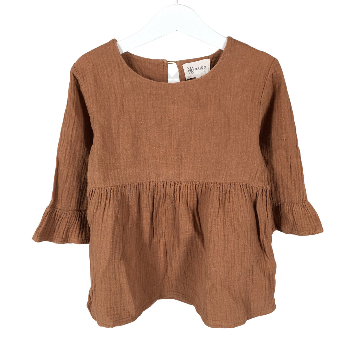 Unisex Kaiko - Mitteveniv kleit, suurus 104 - 110 - Pruun (1)