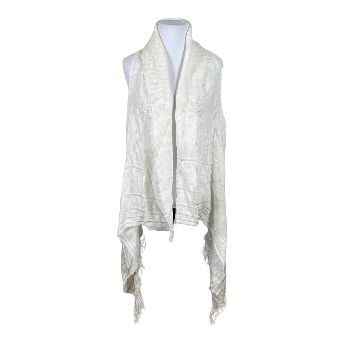 Unisex Rag&Bone - Kootud vest, suurus 42 - Looduslik valge (1)