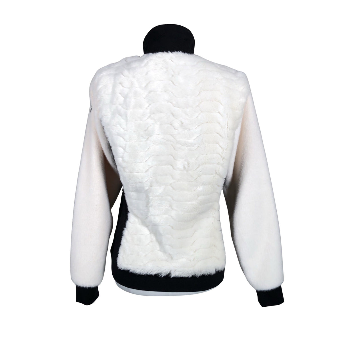 Unisex Luhta - Kunstkarusnahast mantel, suurus 36 - Looduslik valge (2)
