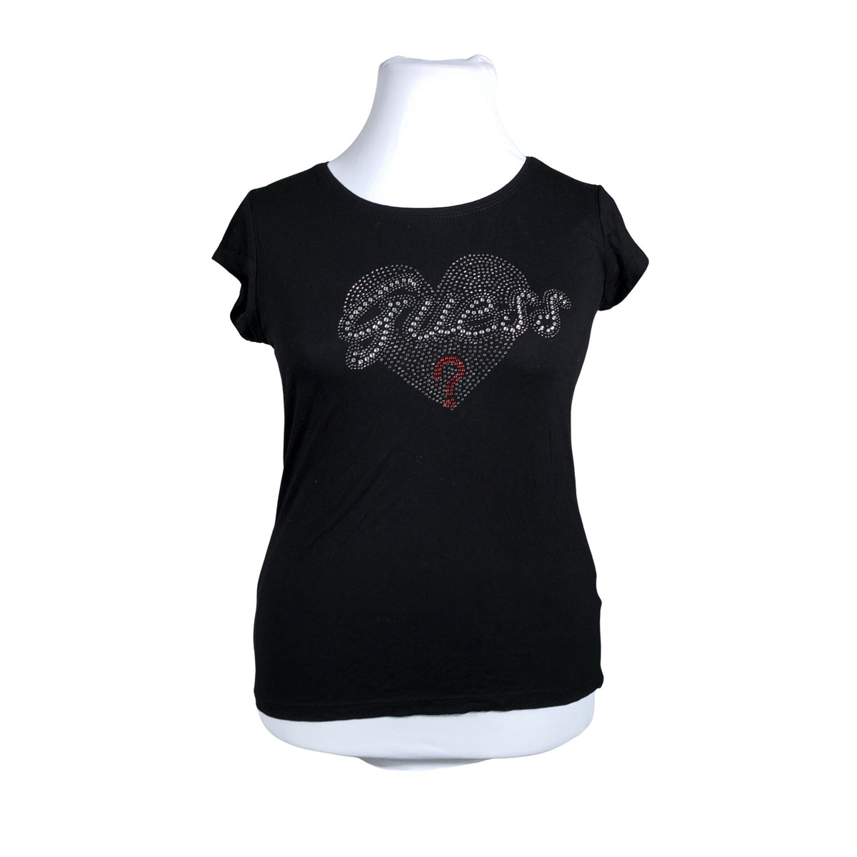 Unisex Guess - T-särk, suurus 42 - Must (1)