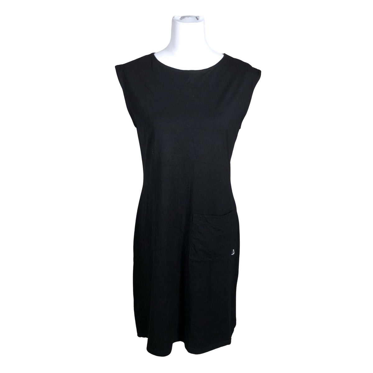 Unisex KIVIkivi - Trikotaažist kleit, suurus 38 - Must (1)