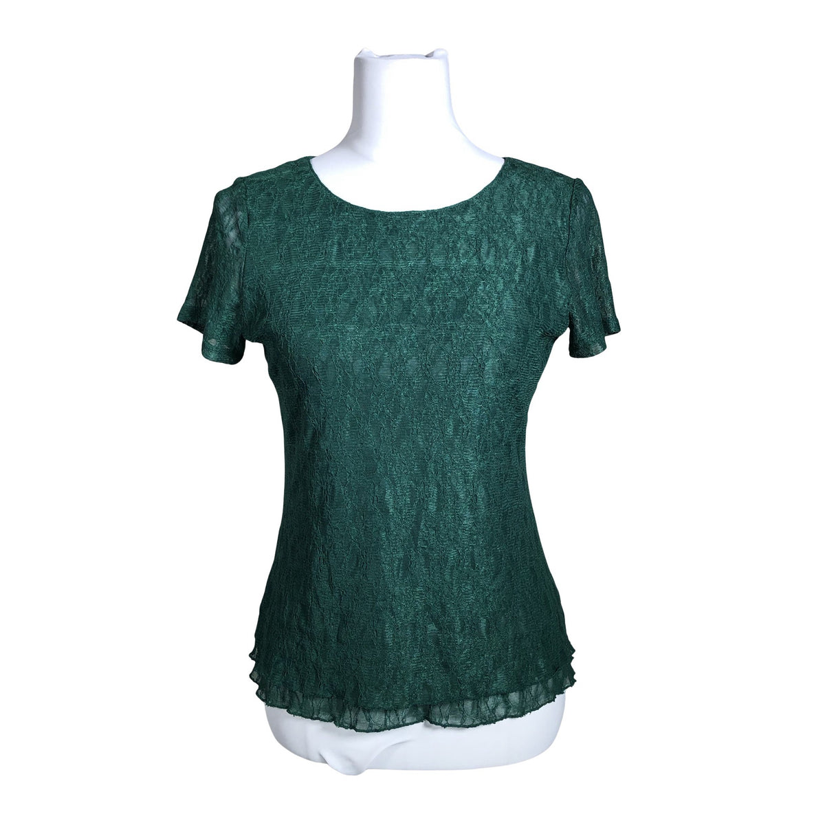 Unisex Kairi Vilderson - Lühikeste käistega pluus, suurus 38 - Roheline (1)