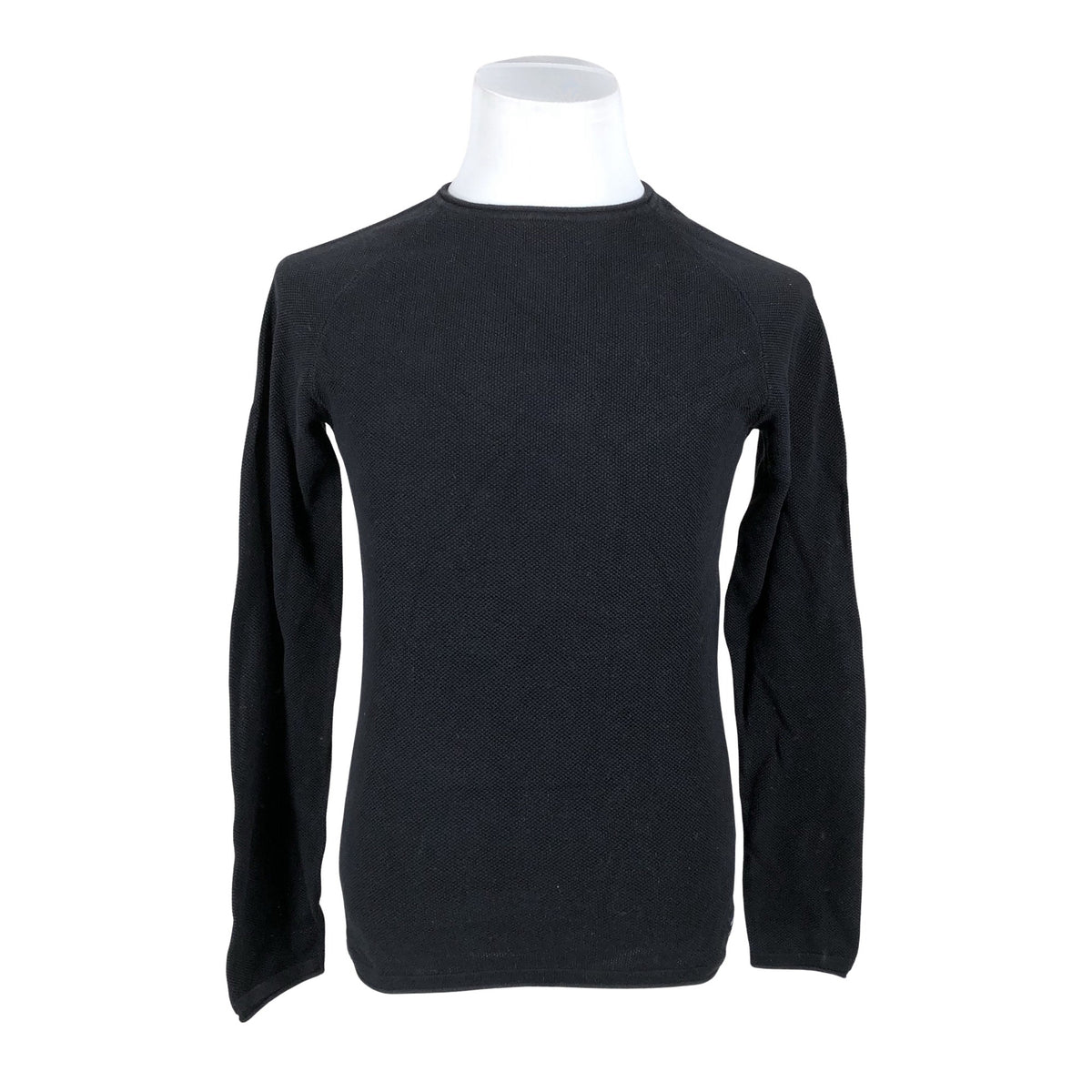 Unisex Jack & Jones - Trikotaažist pluus, suurus XS - Must (1)