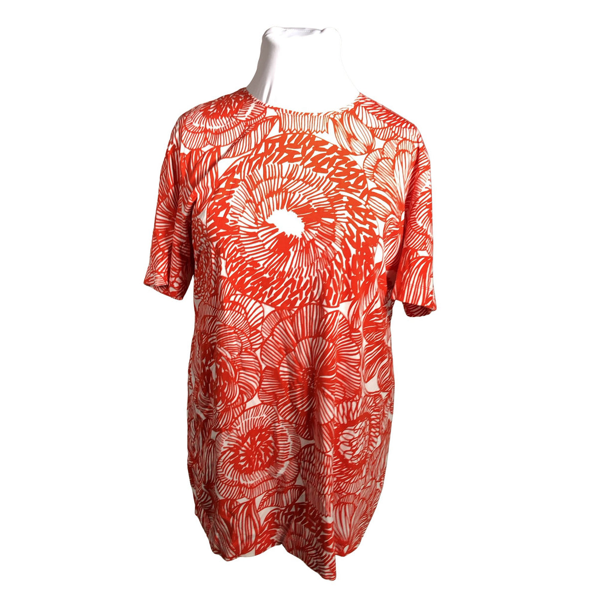 Unisex Marimekko - Trikotaažist kleit, suurus 42 - Punane (1)
