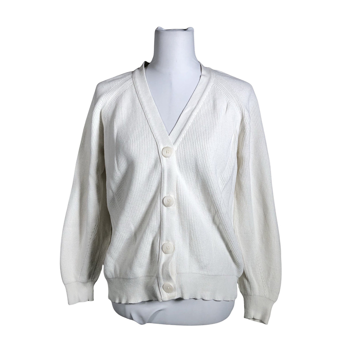Unisex NOSH - Kardigan, suurus 36 - Valge (1)