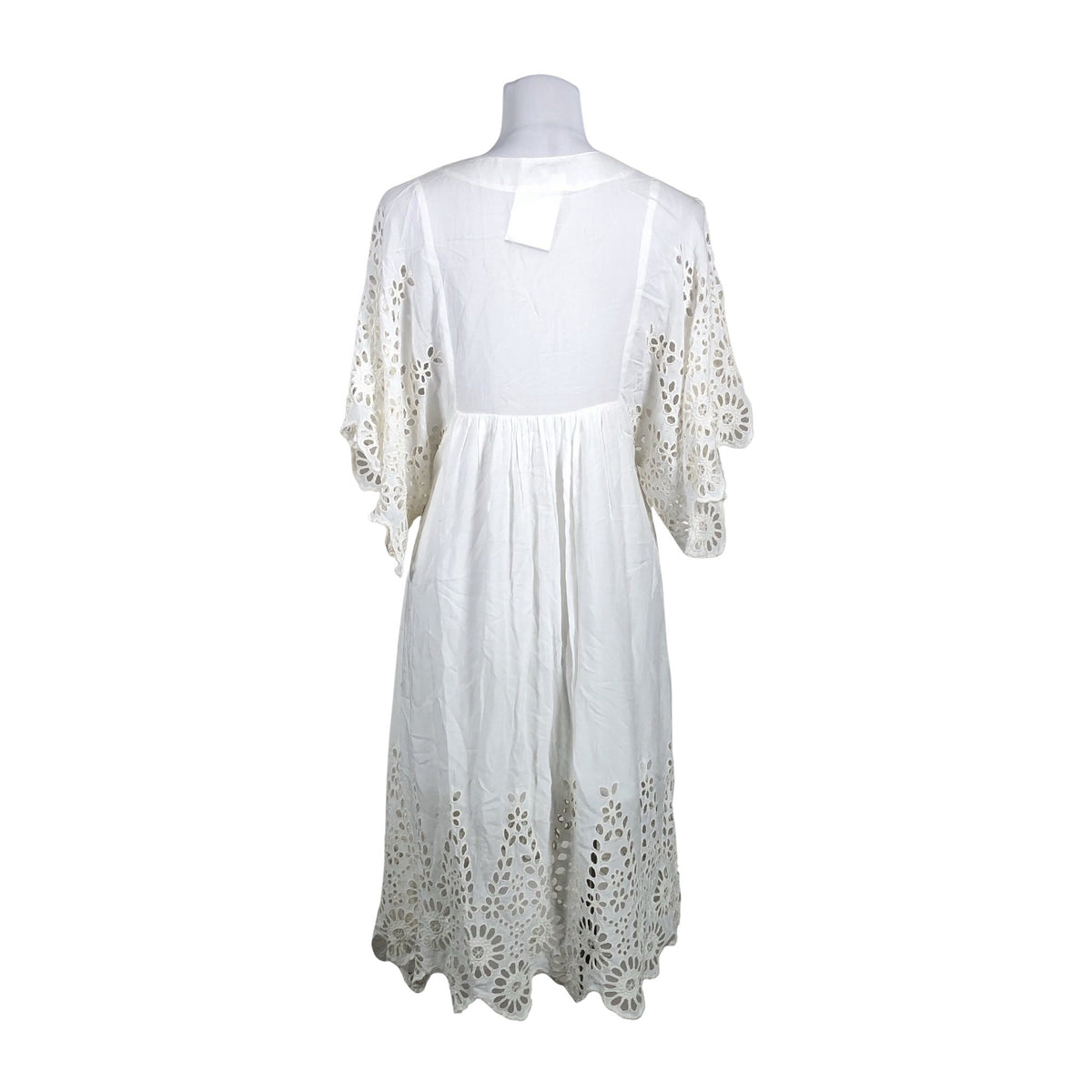 Unisex Ganni - Õhuke kleit, suurus 34 - Valge (3)
