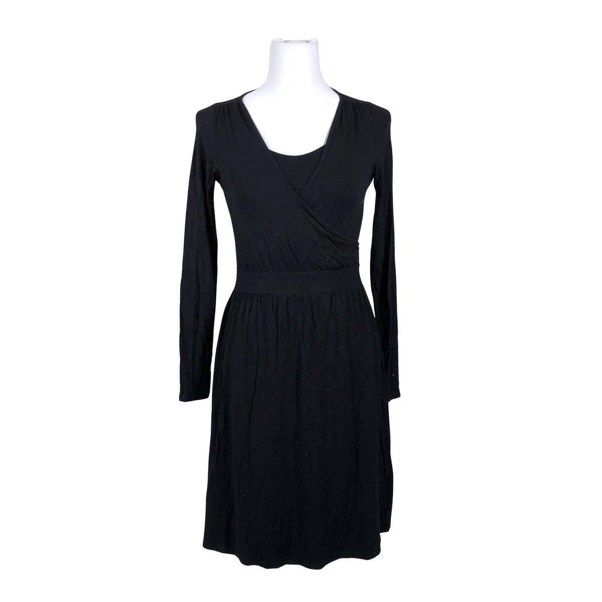 Unisex Milker - Trikotaažist kleit, suurus 34 - Must (1)