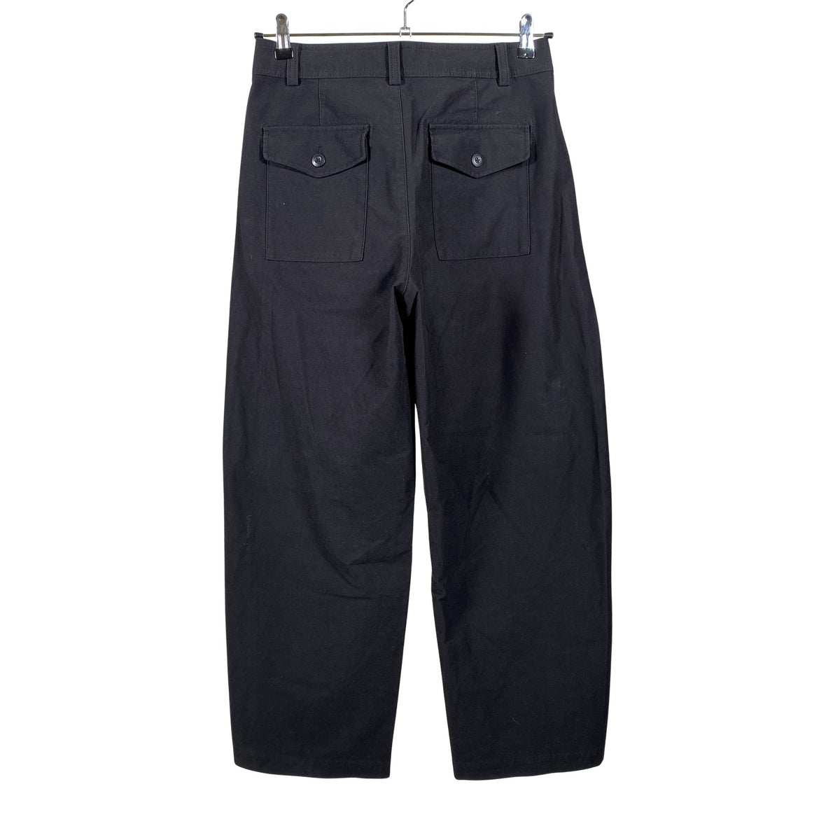Unisex Uniqlo - Mittevenivad püksid, suurus 38 - Must (2)