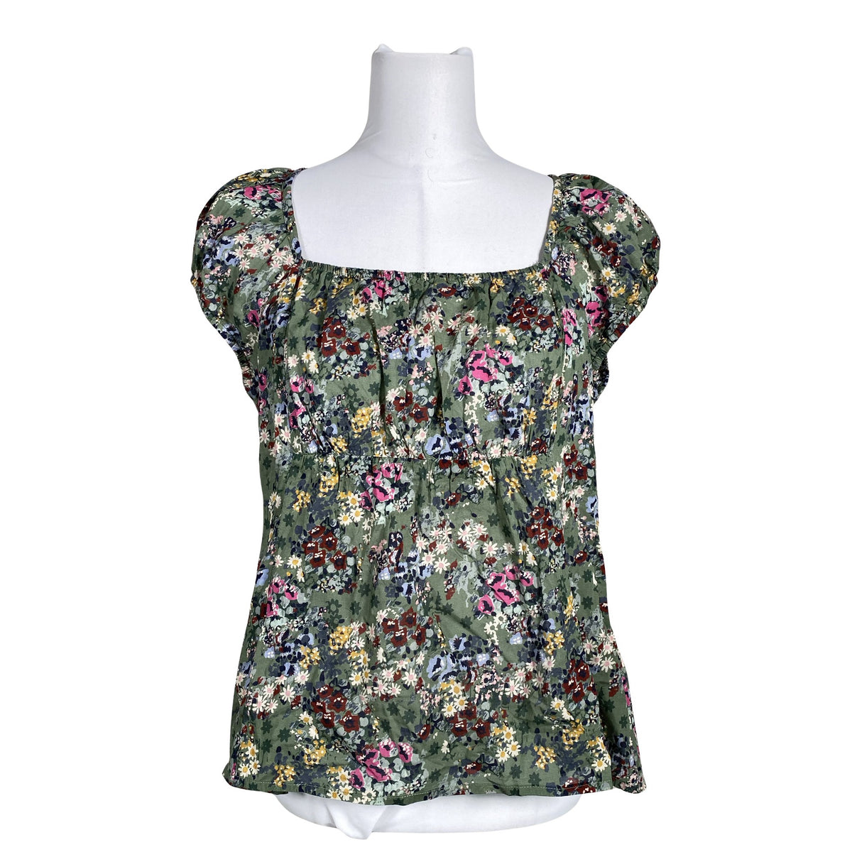 Unisex Odd Molly - Lühikeste käistega pluus, suurus 38 - Roheline (1)