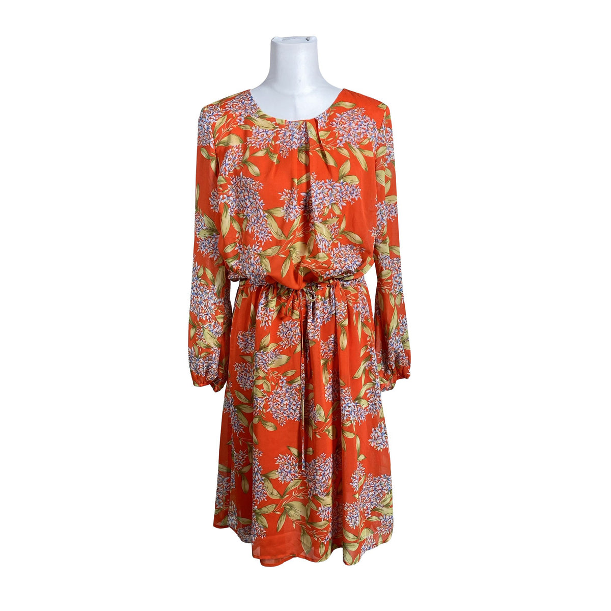Unisex Your Face - Õhuke kleit, suurus 40 - Oranž (1)