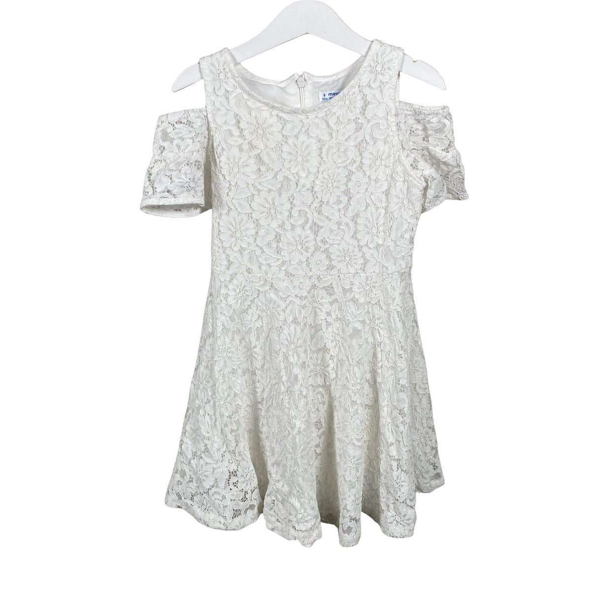 Unisex Mayoral - Mitteveniv kleit, suurus 122 - 128 - Valge (1)