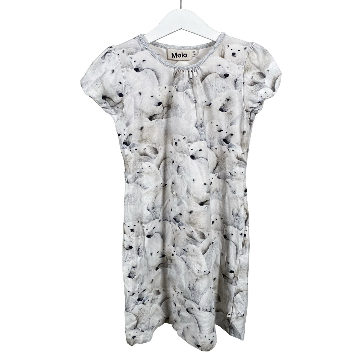 Unisex Molo Kids - Trikotaažist kleit, suurus 122 - 128 - Hall (1)