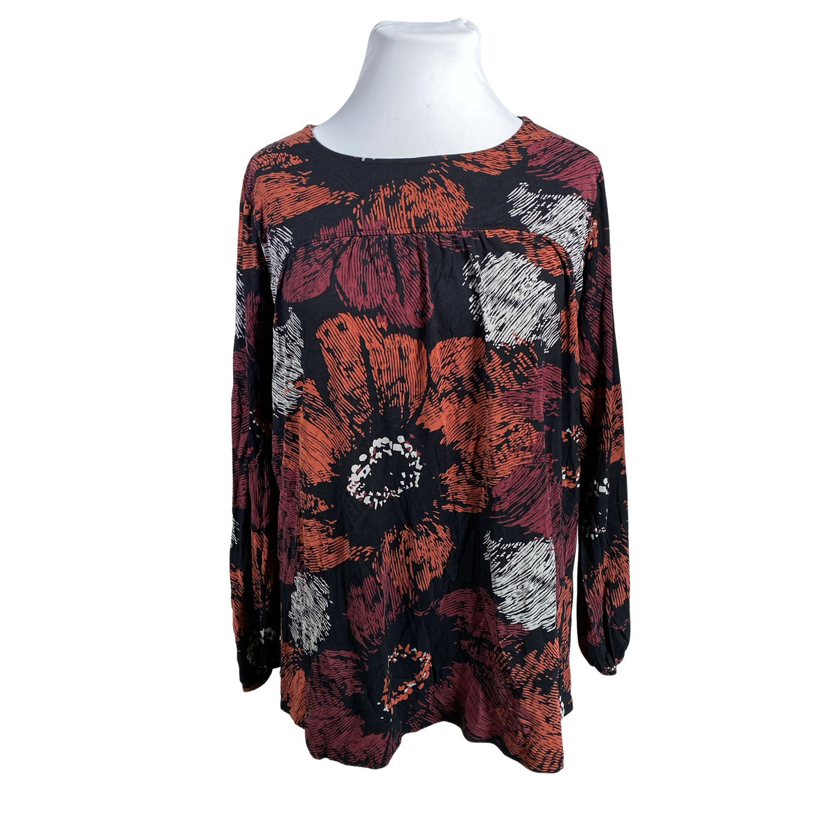 Unisex Nanso - Trikotaažist pluus, suurus 42 - Must (1)