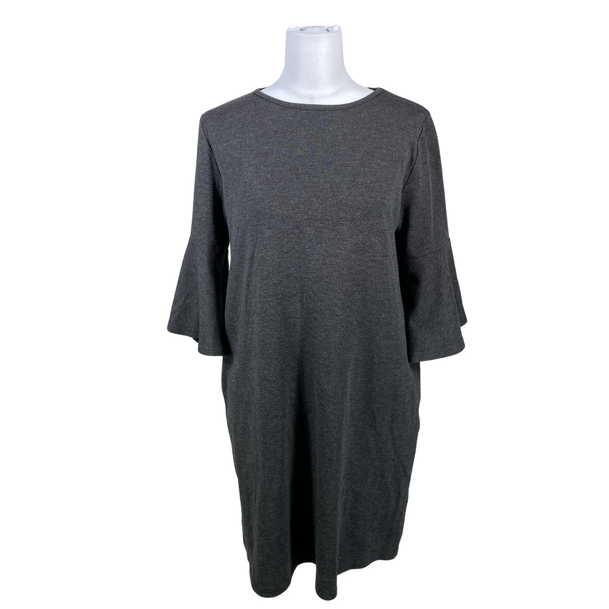Unisex Niccolei - Trikotaažist kleit, suurus 40 - Hall (1)