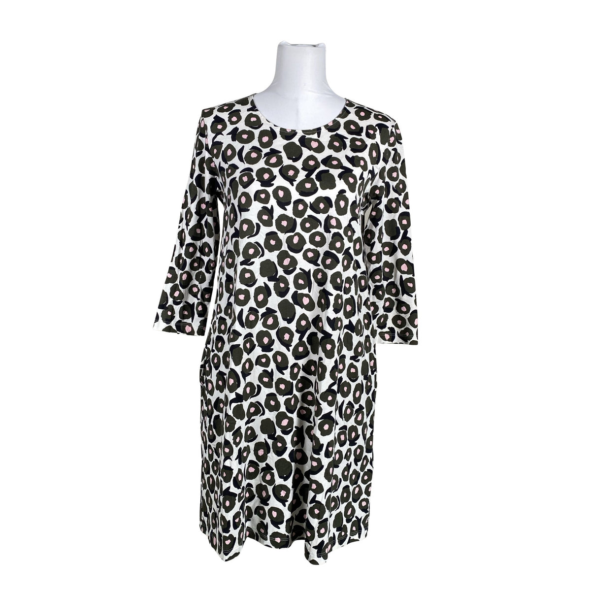 Unisex Marimekko - Trikotaažist kleit, suurus 36 - Valge (1)