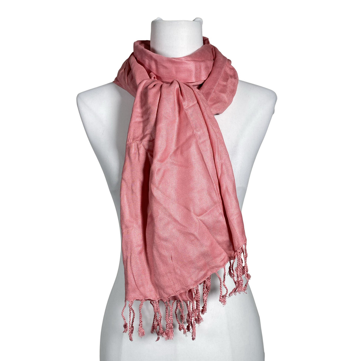Unisex Trendy Line - Õhuke sall, suurus Midi - Heleroosa (1)