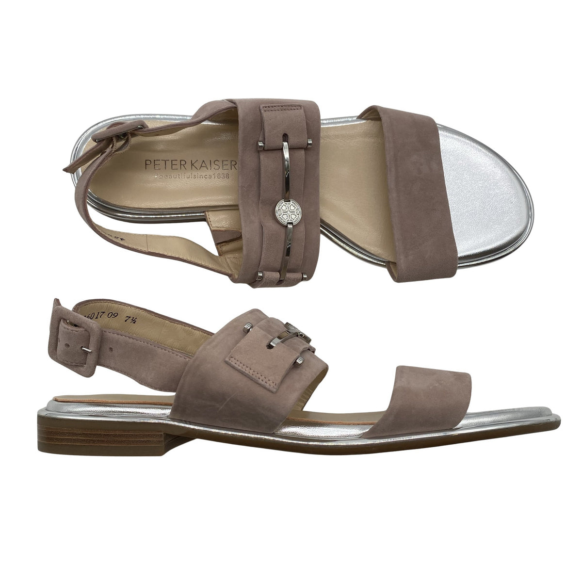 Unisex Peter Kaiser - Rihmikud, suurus 41 - Heleroosa (1)