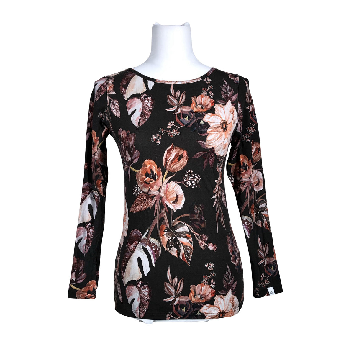 Unisex Nakoa - Trikotaažist pluus, suurus 36 - Pruun (1)