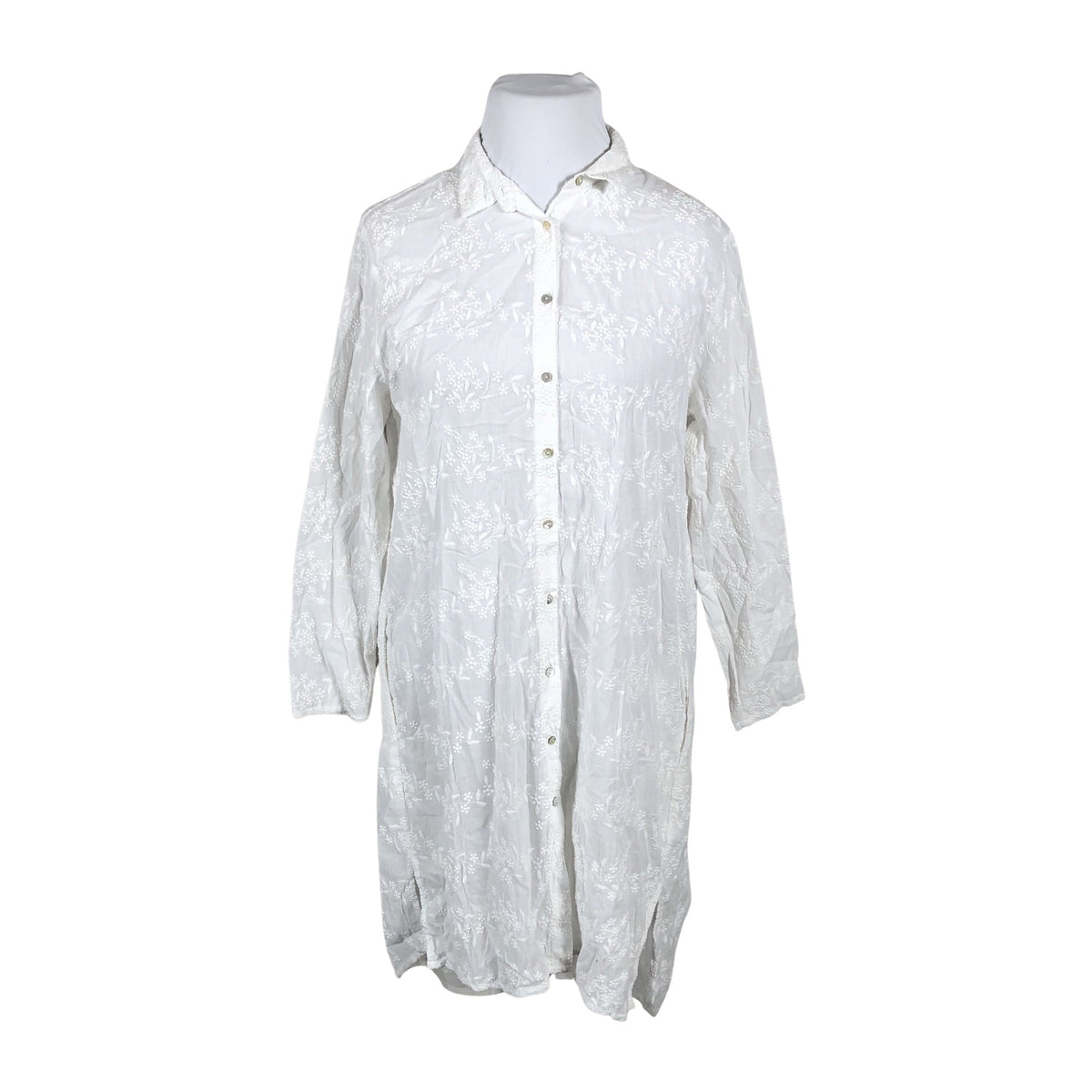 Unisex Ilse Jacobsen - Mitteveniv kleit, suurus 42 - Valge (1)
