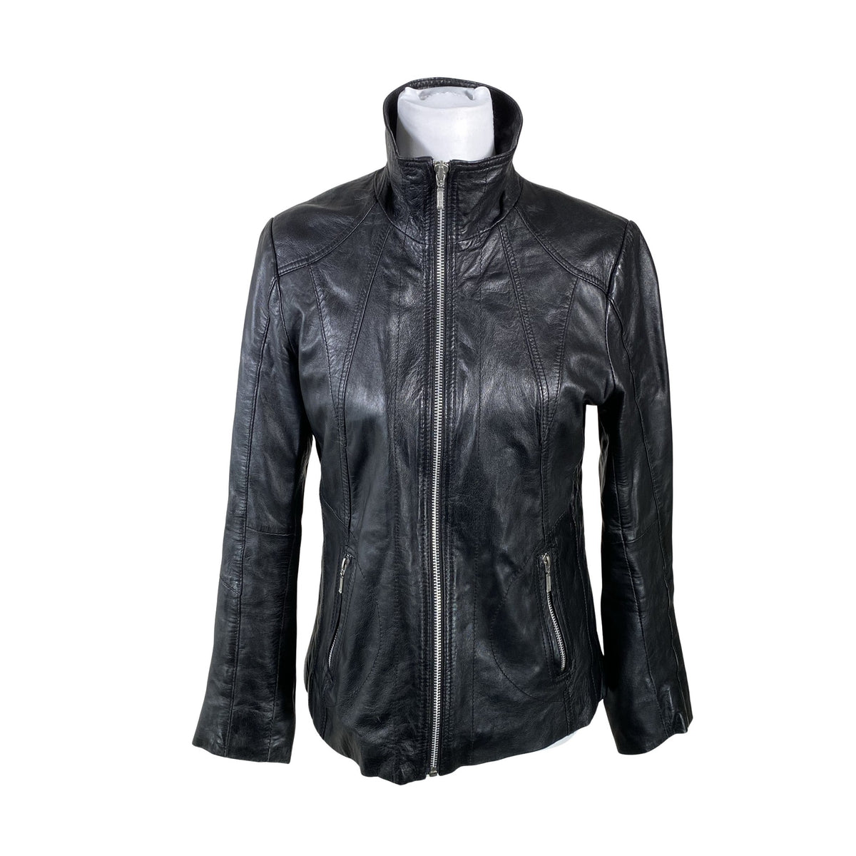 Unisex Saki - Nahktagi, suurus 36 - Must (3)