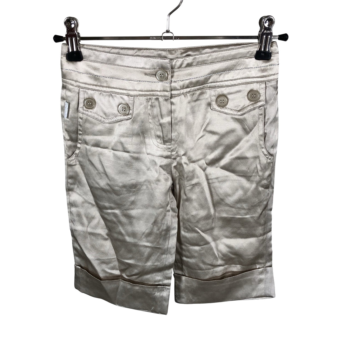 Unisex Catimini - Mittevenivad poolpikad püksid, suurus 104 - 110 - Beige (1)