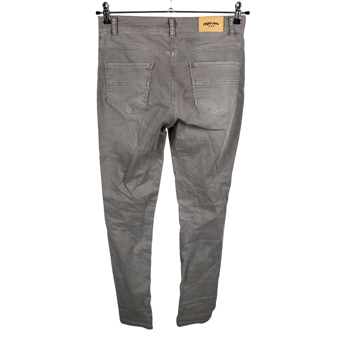 Unisex Perfect Jeans - Teksad, suurus 36 - Hall (2)