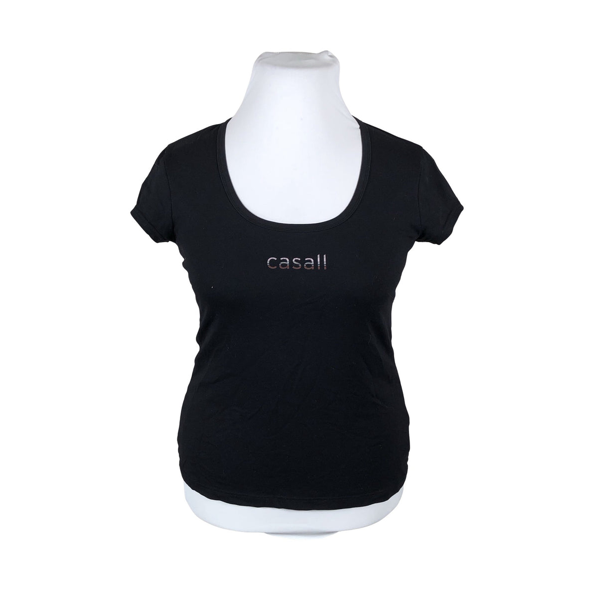Unisex Casall - Spordisärk, lühikesed käised, suurus 44 - Must (1)
