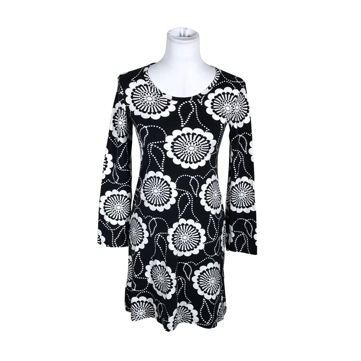 Unisex Nanso - Trikotaažist kleit, suurus 34 - Must (1)