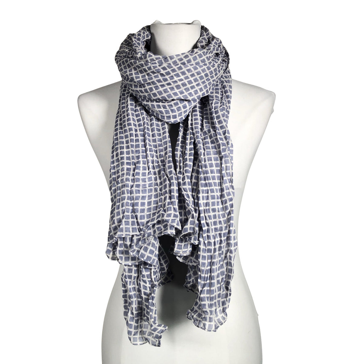 Unisex Ib Laursen - Õhuke sall, suurus Maxi - Helesinine (1)