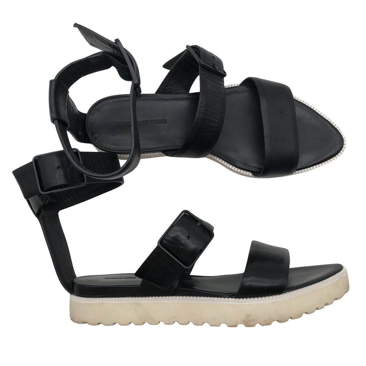 Unisex Alexander Wang - Rihmikud, suurus 38 - Must (1)