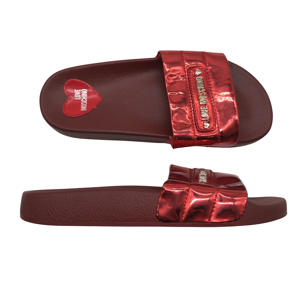 Unisex Love Moschino - Plätud, suurus 38 - Punane (1)