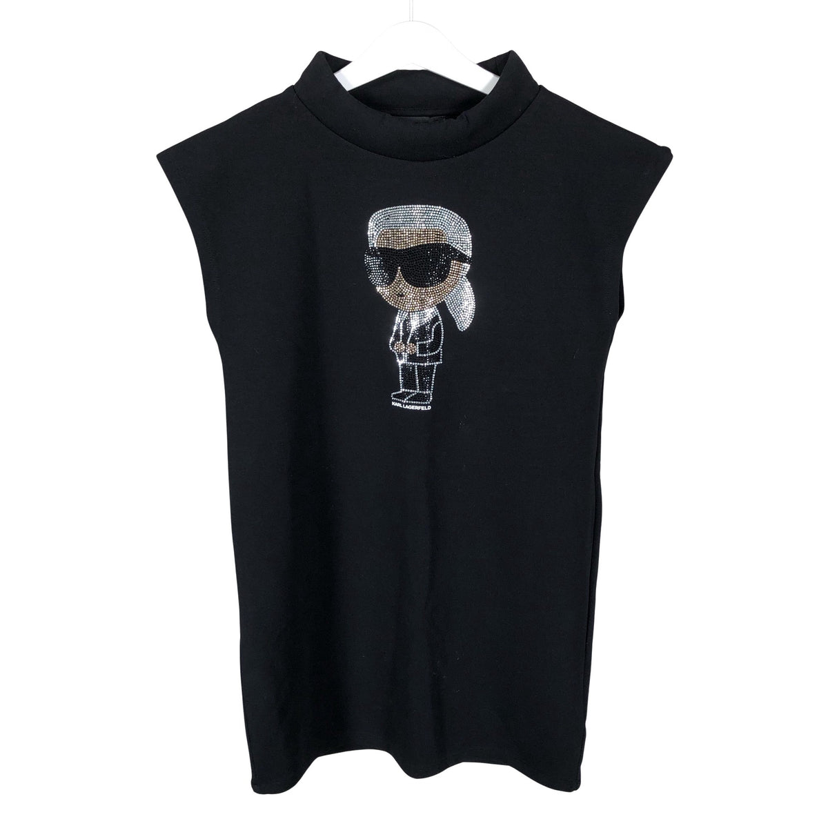 Unisex Karl Lagerfeld - Trikotaažist kleit, suurus 146 - 152 - Must (1)