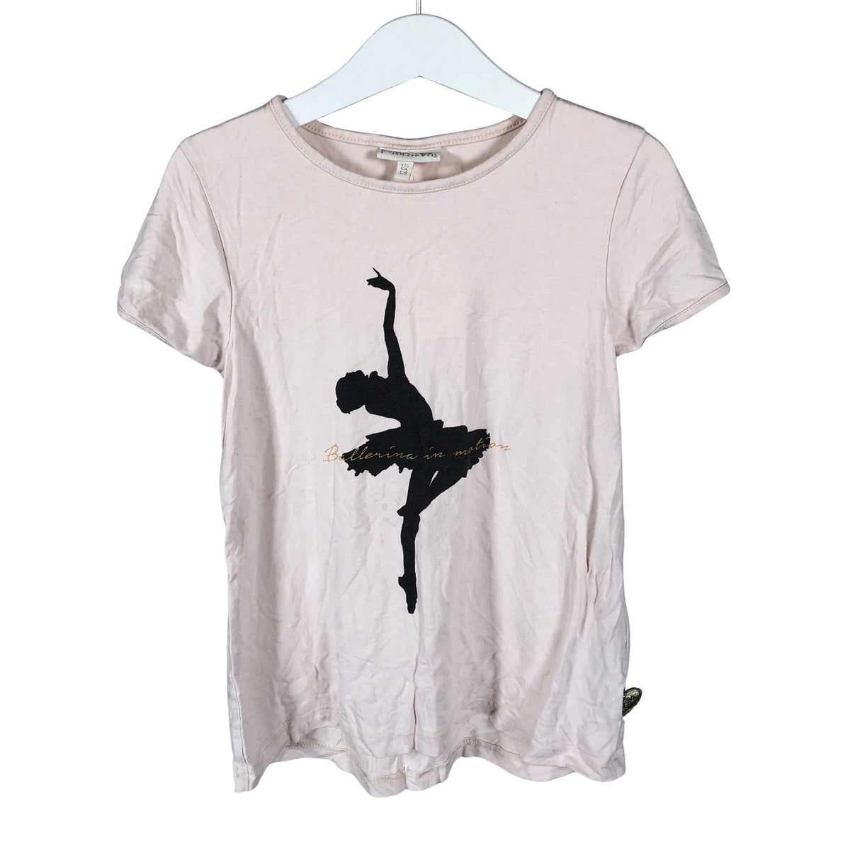 Unisex POMPdeLUX - T-särk, suurus 122 - 128 - Heleroosa (1)