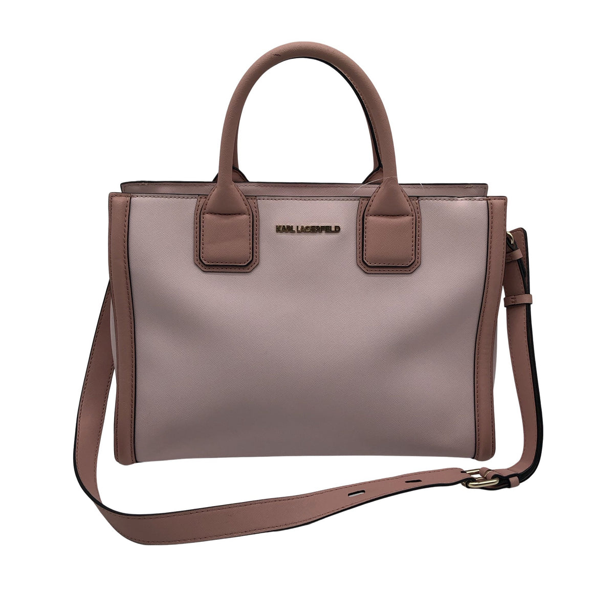 Unisex Karl Lagerfeld - Käekott, suurus Midi - Heleroosa (1)
