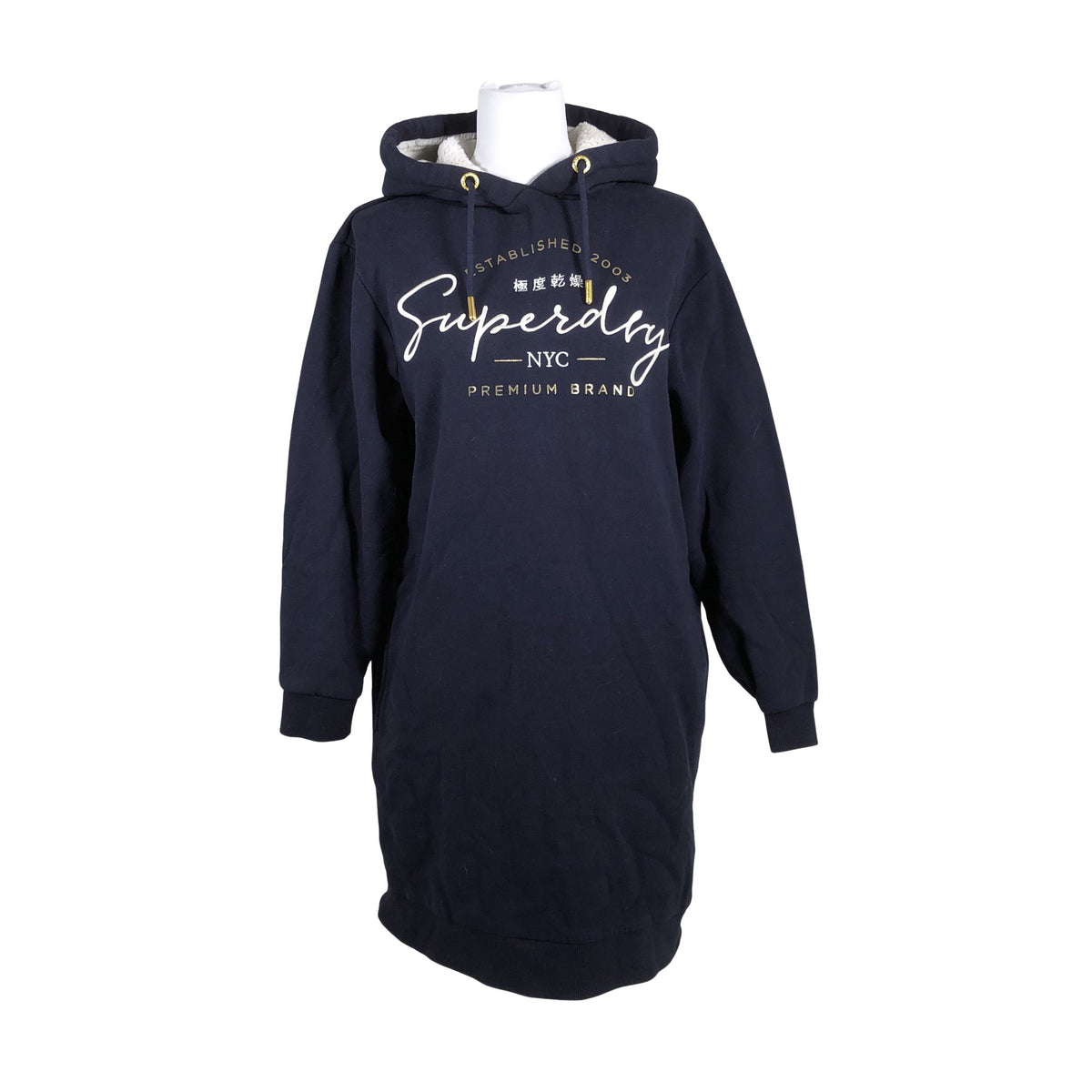 Unisex Superdry - Dressikangast kleit, suurus 40 - Sinine (1)