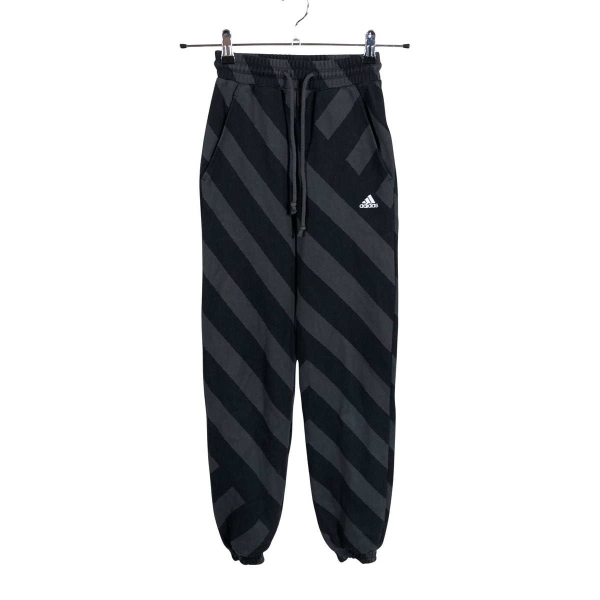 Unisex Adidas - Dressikangast püksid, suurus 32 - Hall (1)