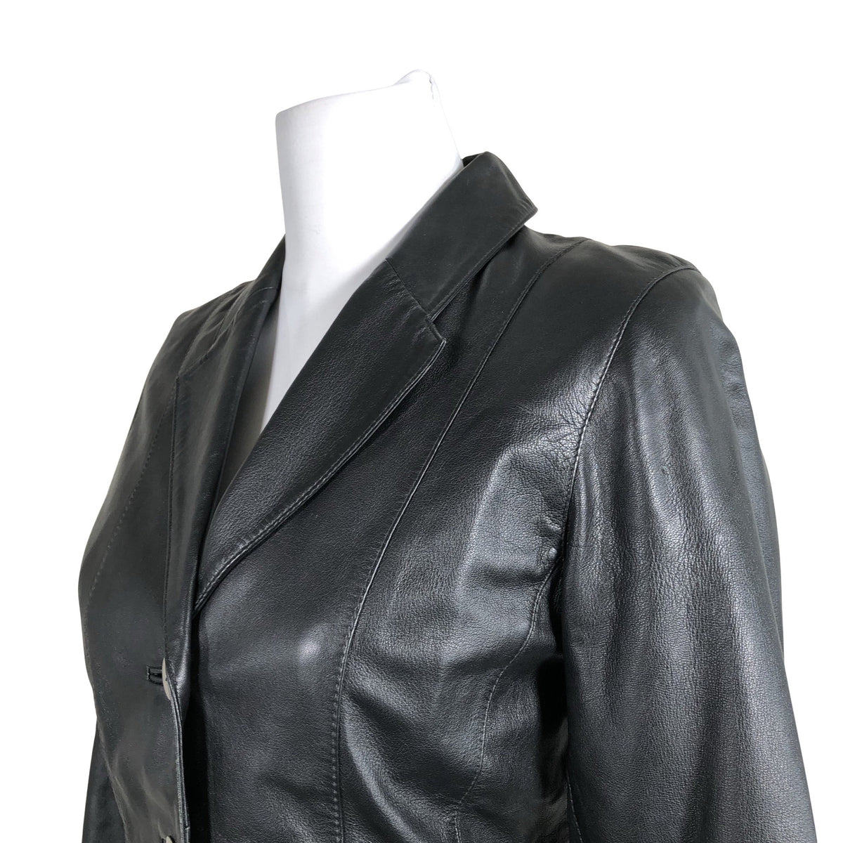 Unisex Jofama - Nahktagi, suurus 34 - Must (3)