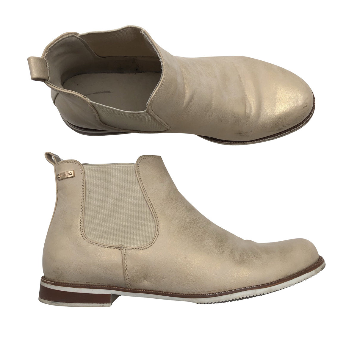 Unisex Elegance - Poolsaapad, suurus 39 - Kuld (1)