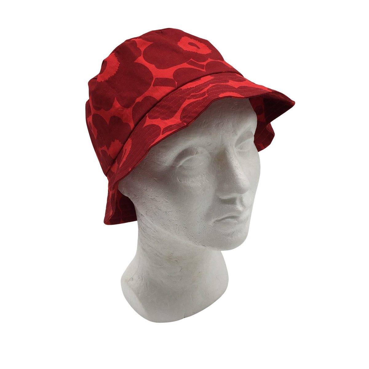 Unisex Marimekko - Suvemüts, suurus 50 - 52 cm - Punane (1)