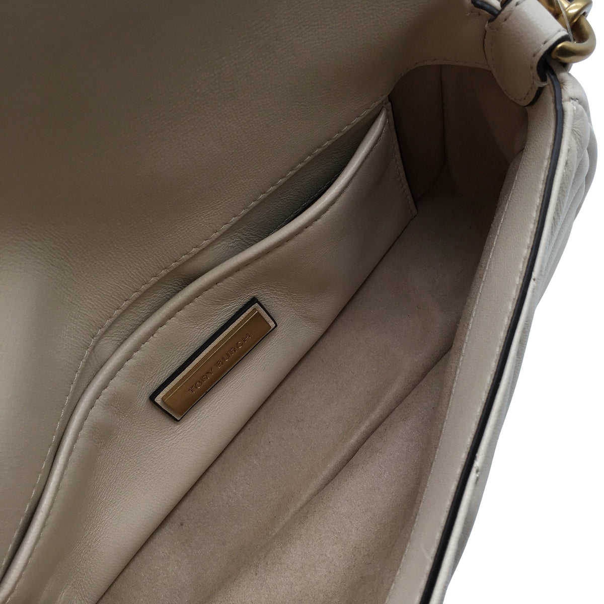 Unisex Tory Burch - Käekott, suurus Midi - Beige (4)