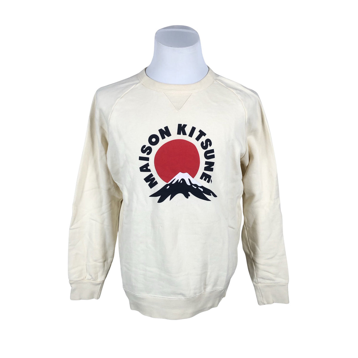 Unisex Maison Kitsuné - Dressikangast pluus, suurus L - Beige (1)