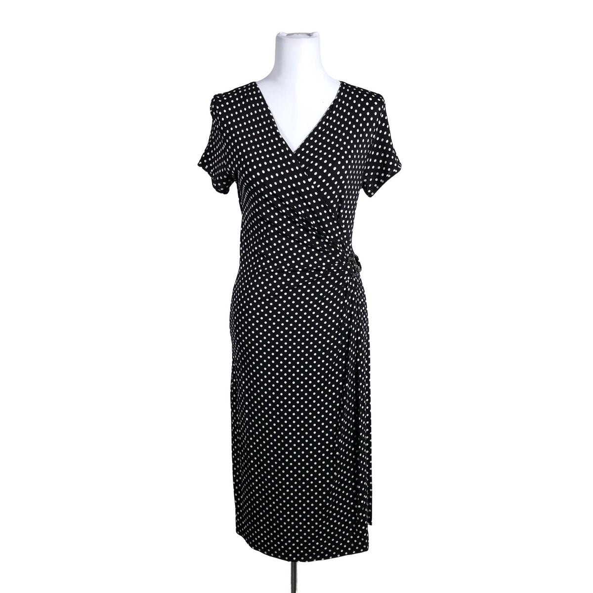 Unisex Andiata - Trikotaažist kleit, suurus 36 - Must (1)