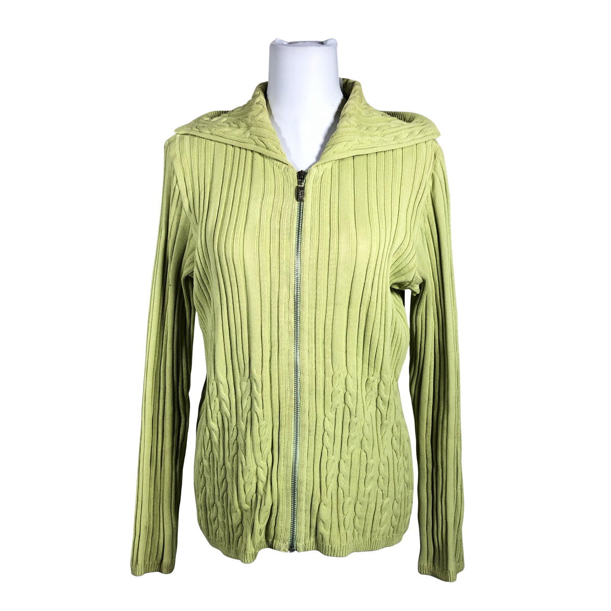 Unisex Anne Linnonmaa - Kardigan, suurus 38 - Roheline (1)